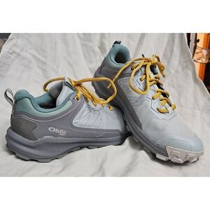 Oboz Womens Katabatic B-Dry Waterproof Low Glacier Hiking Shoes Sz 8.5 39.5 NWOT